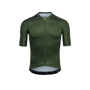 2025 Men's Avant Short Sleeve Cycling Jersey Solid Dark Forest by Suarez