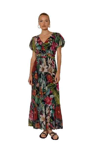 Ally Floral Maxi Dress