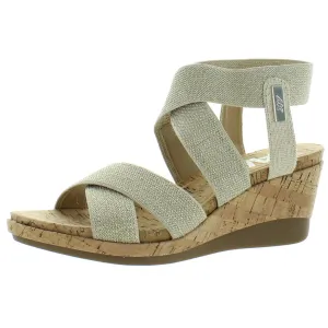 Anne Klein Sport Womens Petulia Casual Heel Wedge Sandals