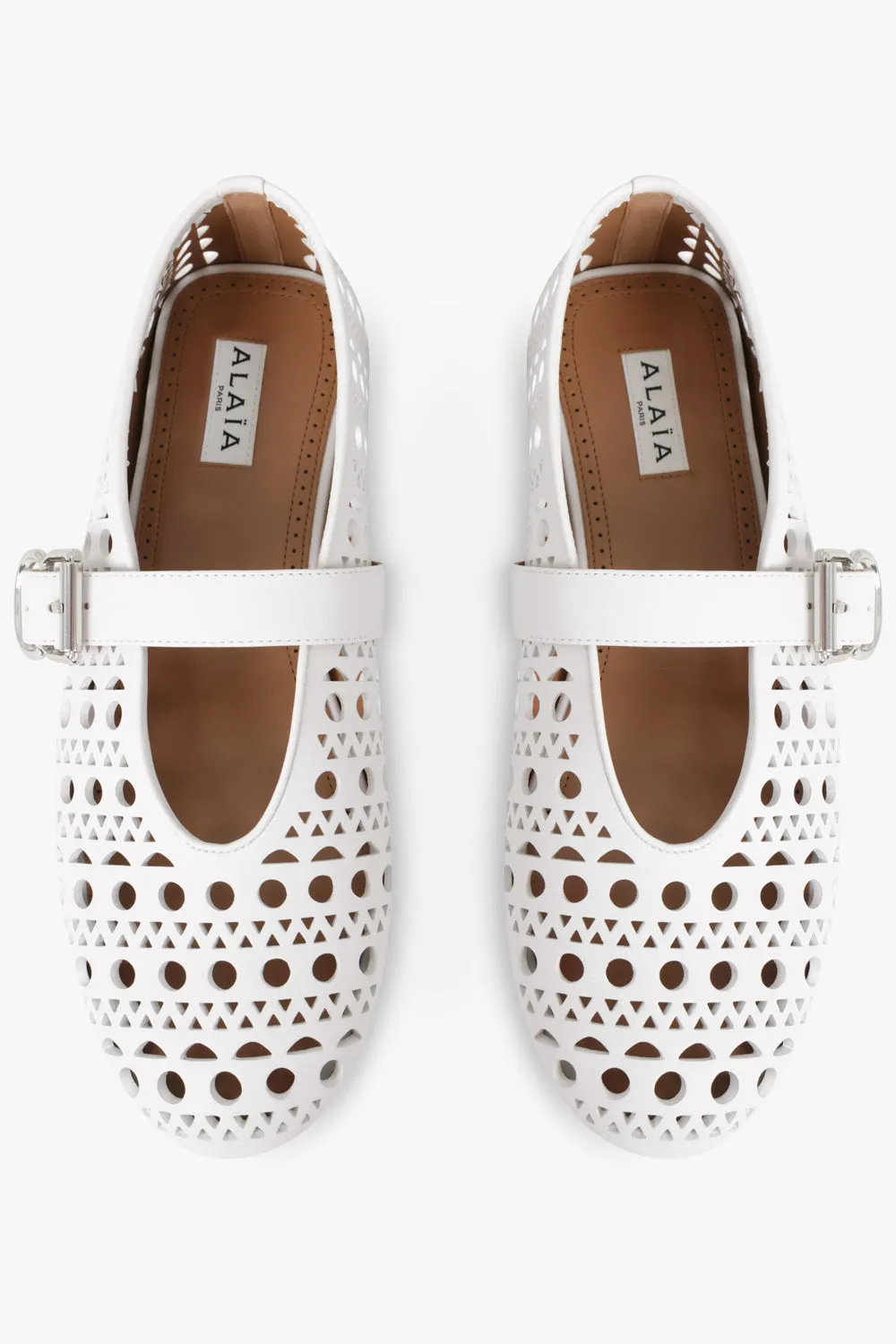 Ballerinas Vienne Lambskin | Blanc Casse