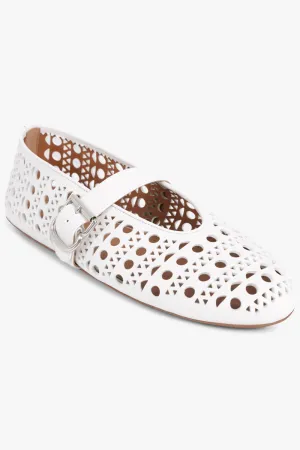 Ballerinas Vienne Lambskin | Blanc Casse