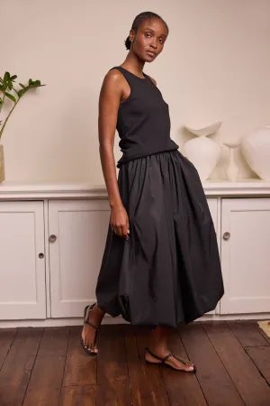 Bethany Bubble Skirt Black