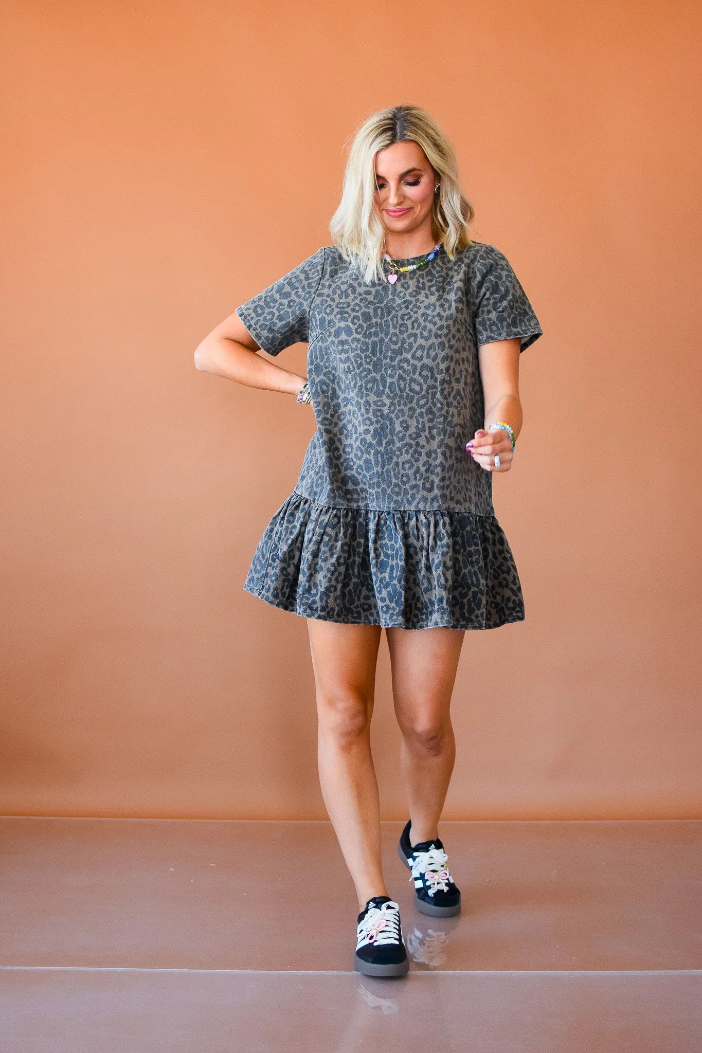 Bethany Leopard Dress