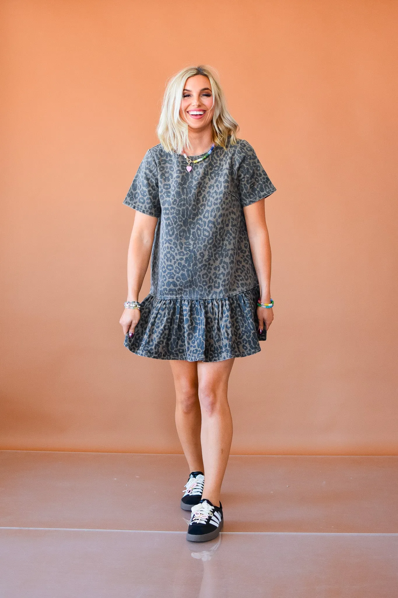 Bethany Leopard Dress