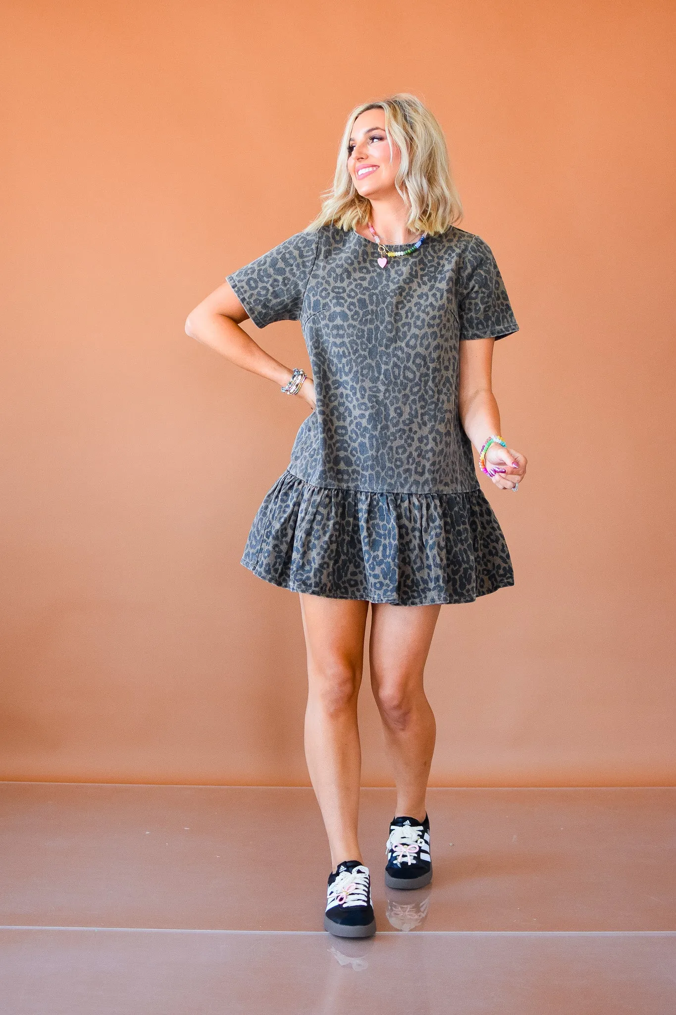 Bethany Leopard Dress