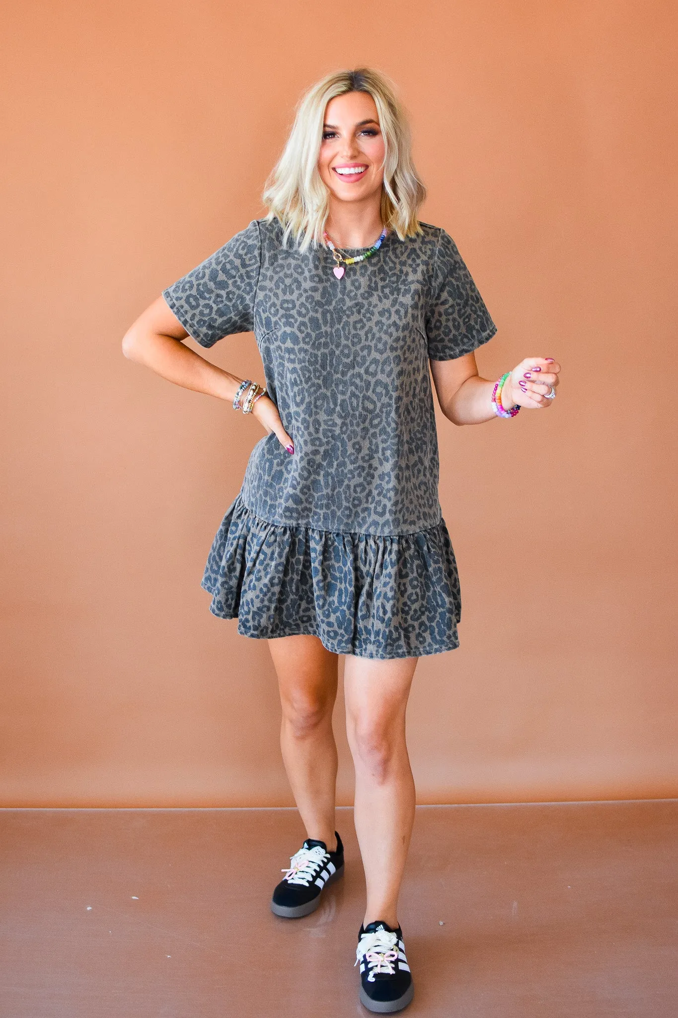 Bethany Leopard Dress