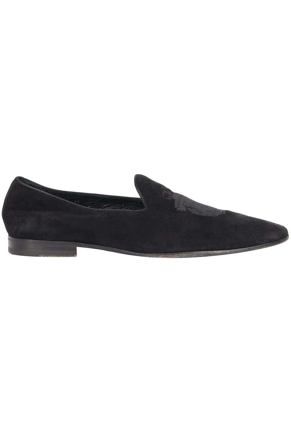 BILLIONAIRE MEN'S SUEDE LOAFERS EU 44 UK 10 US 11