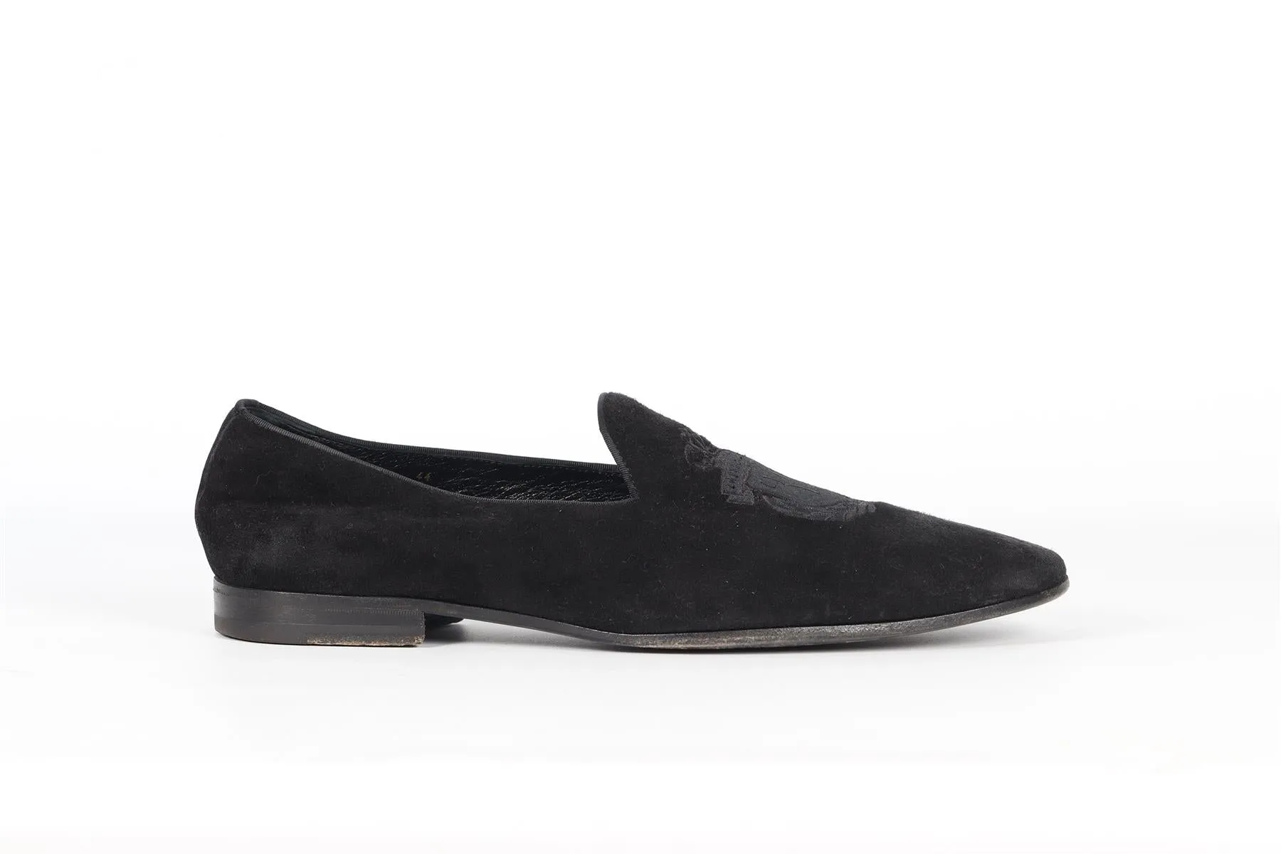 BILLIONAIRE MEN'S SUEDE LOAFERS EU 44 UK 10 US 11