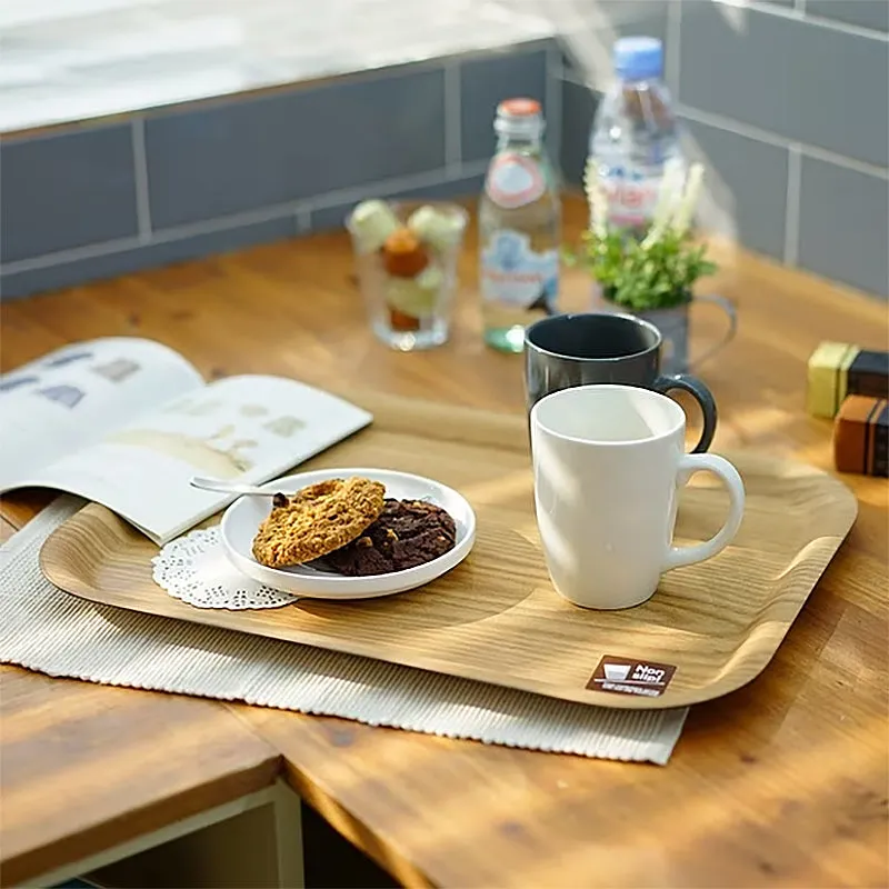 [BLANC] 크라프트 논슬립 쟁반 Rectangle Non-slip Tray (Medium / Large)