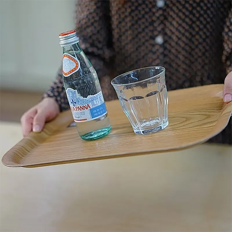 [BLANC] 크라프트 논슬립 쟁반 Rectangle Non-slip Tray (Medium / Large)
