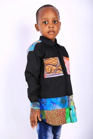Boys African Shirt Ankara