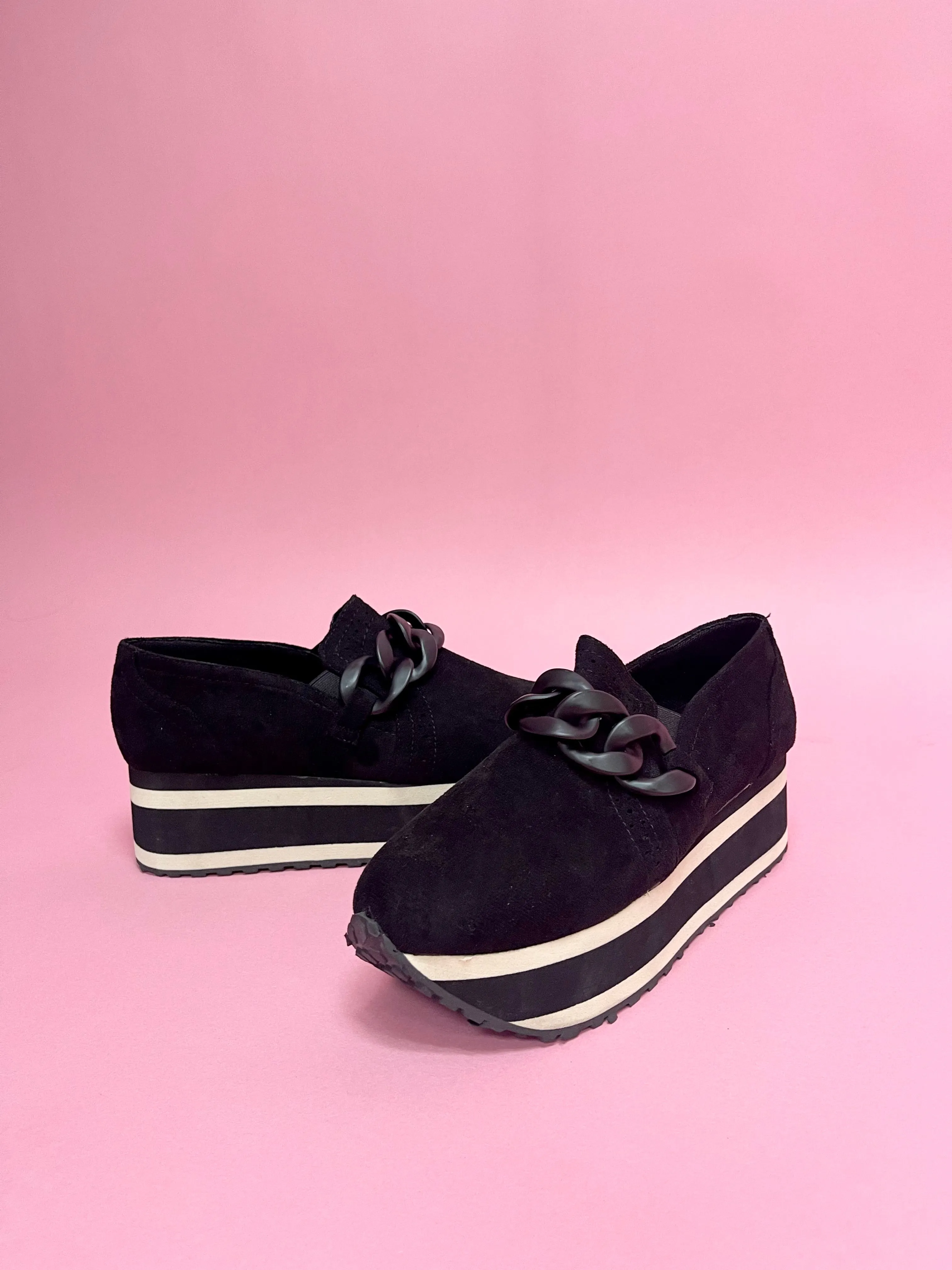 Break The Habit Suede Loafers