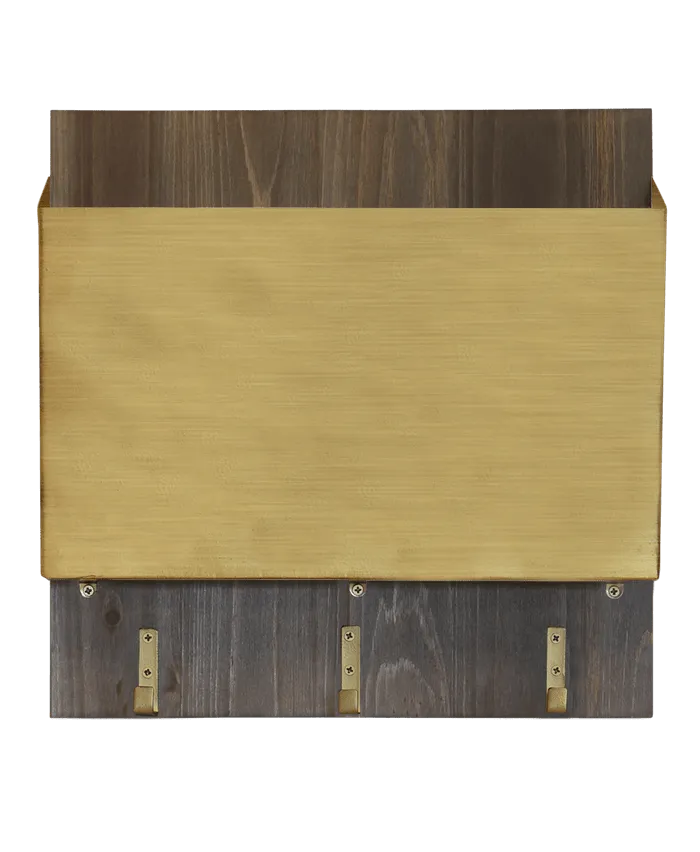 Brushed Gold File Holder