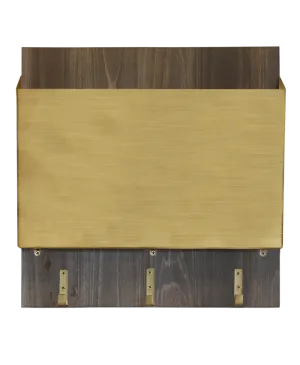 Brushed Gold File Holder