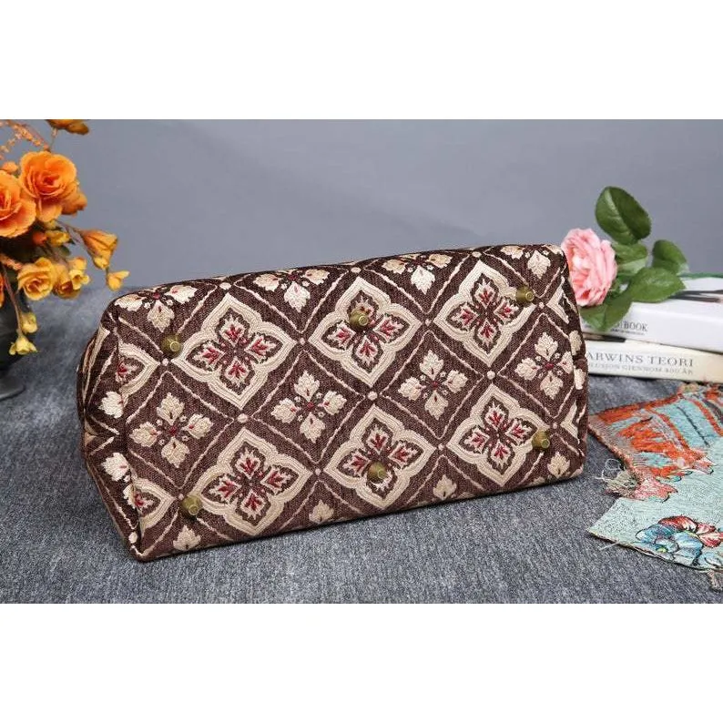 Carpet Purse Ethnic Coffee