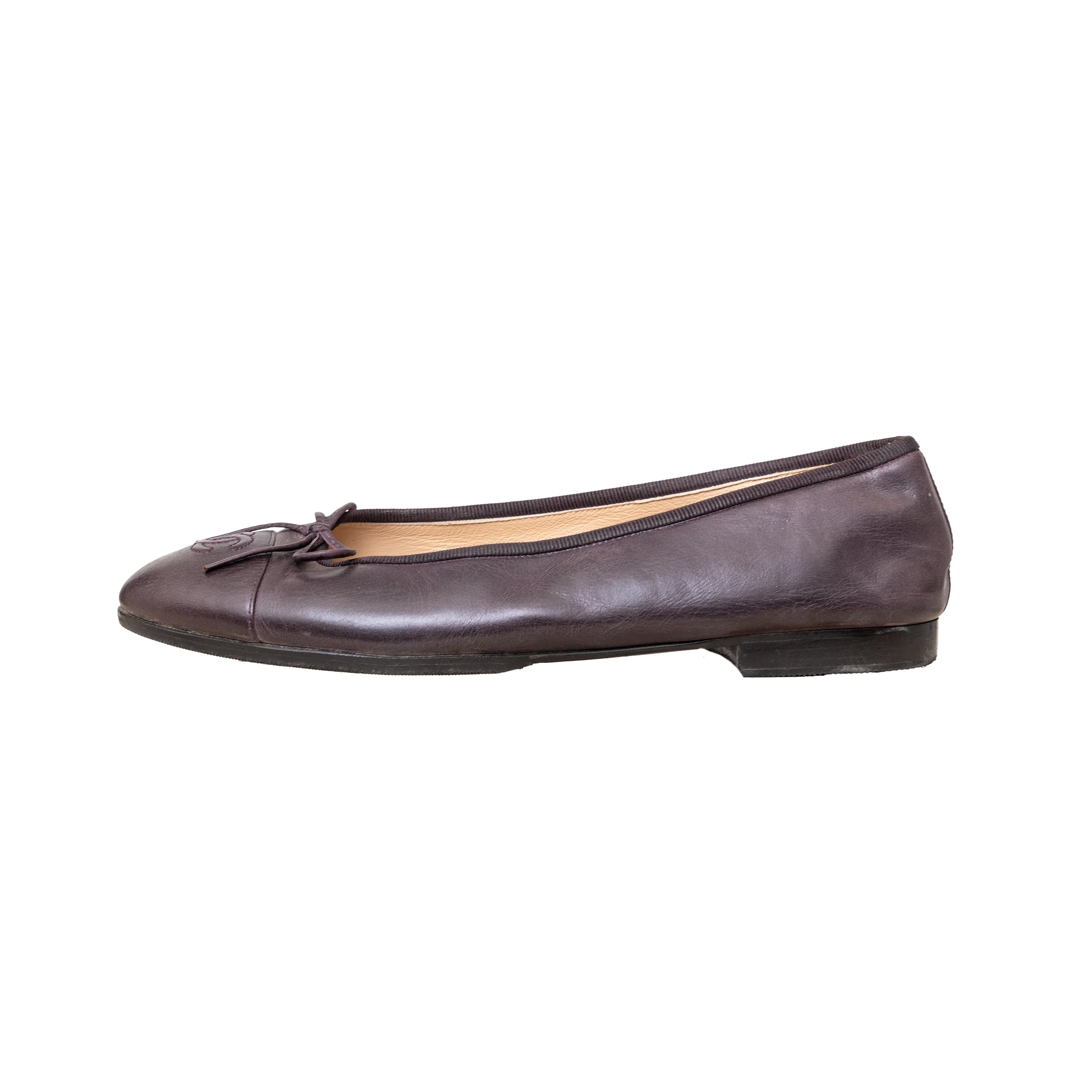 Chanel Leather Ballet Flats - '10s