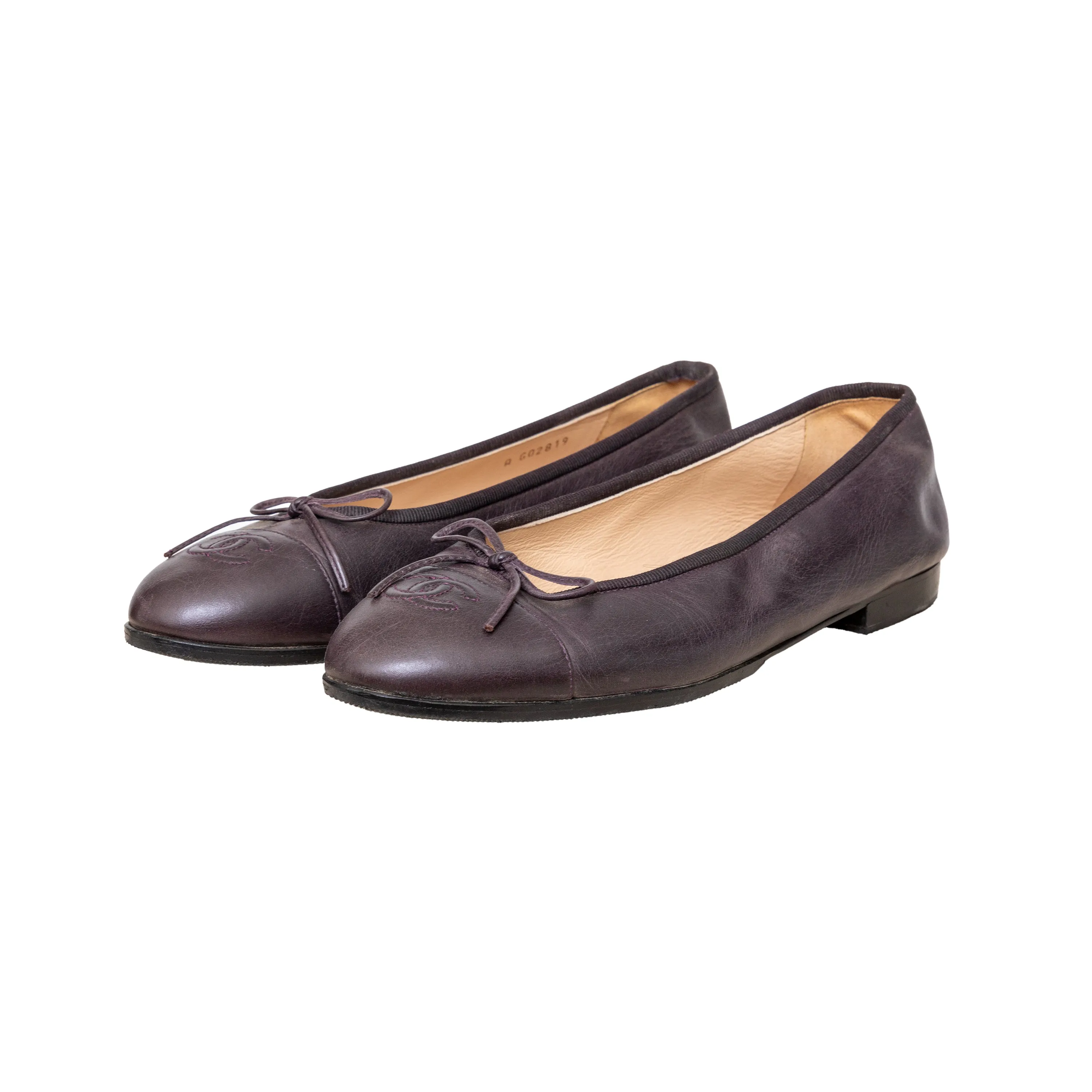 Chanel Leather Ballet Flats - '10s