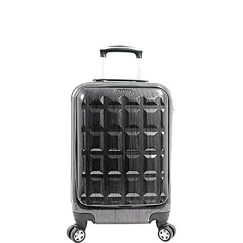 Chariot Duro 20" Carry-on Hardside 4 Wheel Spinner Luggage with Laptop Pocket Grey