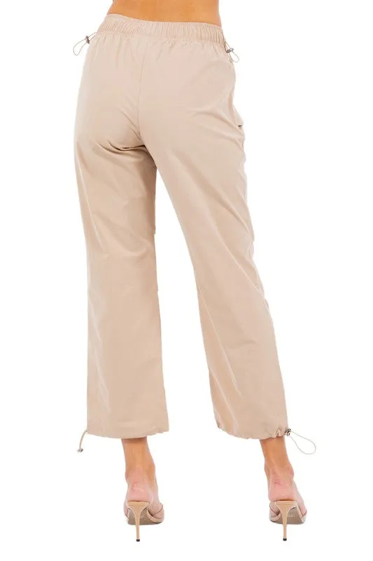 Concrete Jungle Cargo Pants in Khaki- LAST ONE