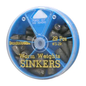 Danielson Worm Weight Sinker Dial Box ZZZ
