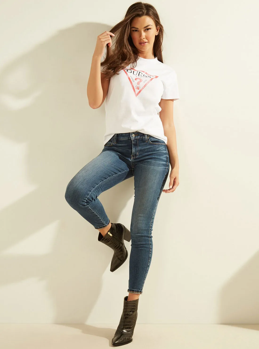 Eco White Classic Logo T-Shirt