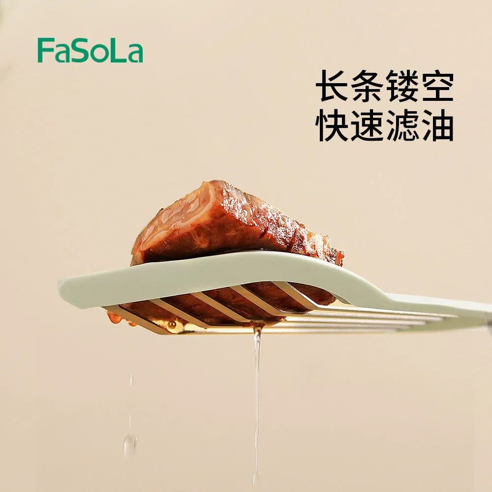 FaSoLa Silicone Fish Spatula - Green