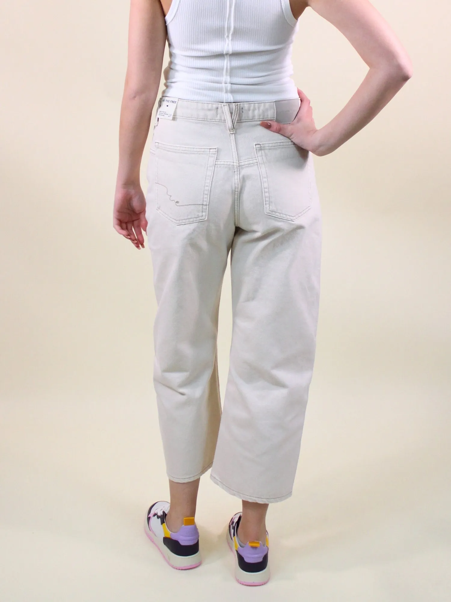 Free People Deep Trance Dropped Boyfriend Jeans