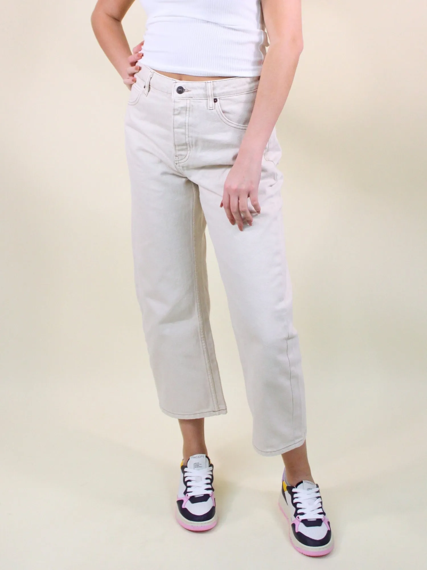 Free People Deep Trance Dropped Boyfriend Jeans