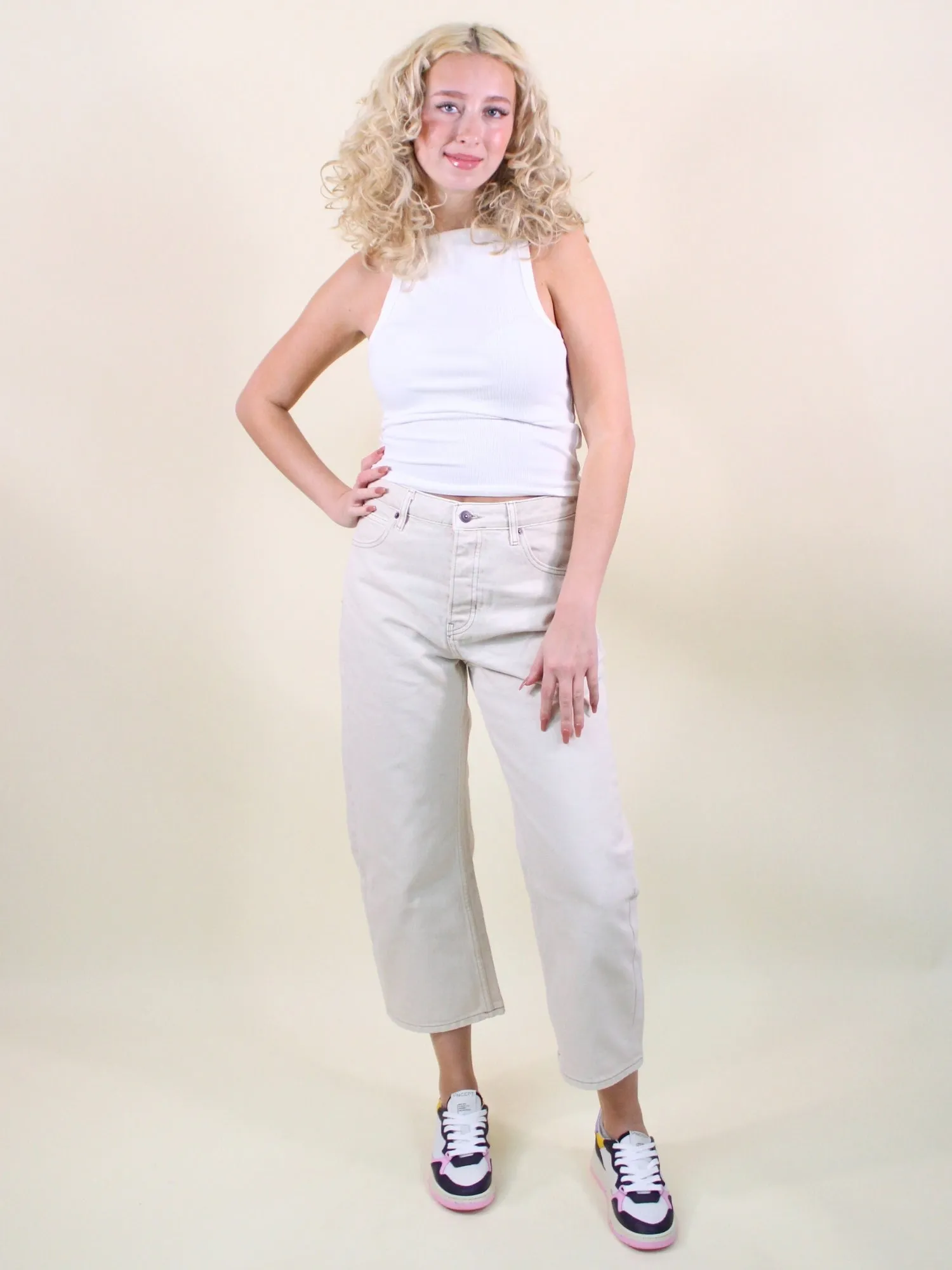 Free People Deep Trance Dropped Boyfriend Jeans