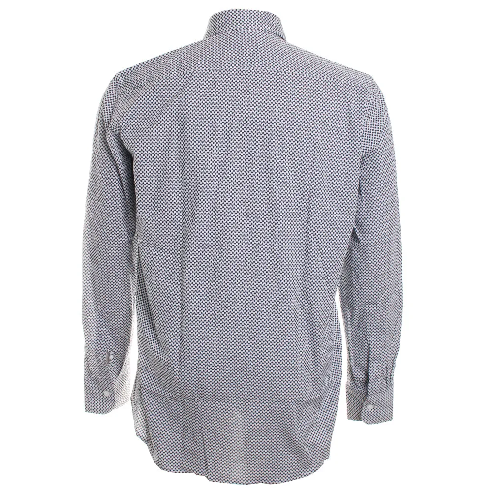 Geometric Pattern Sport Shirt