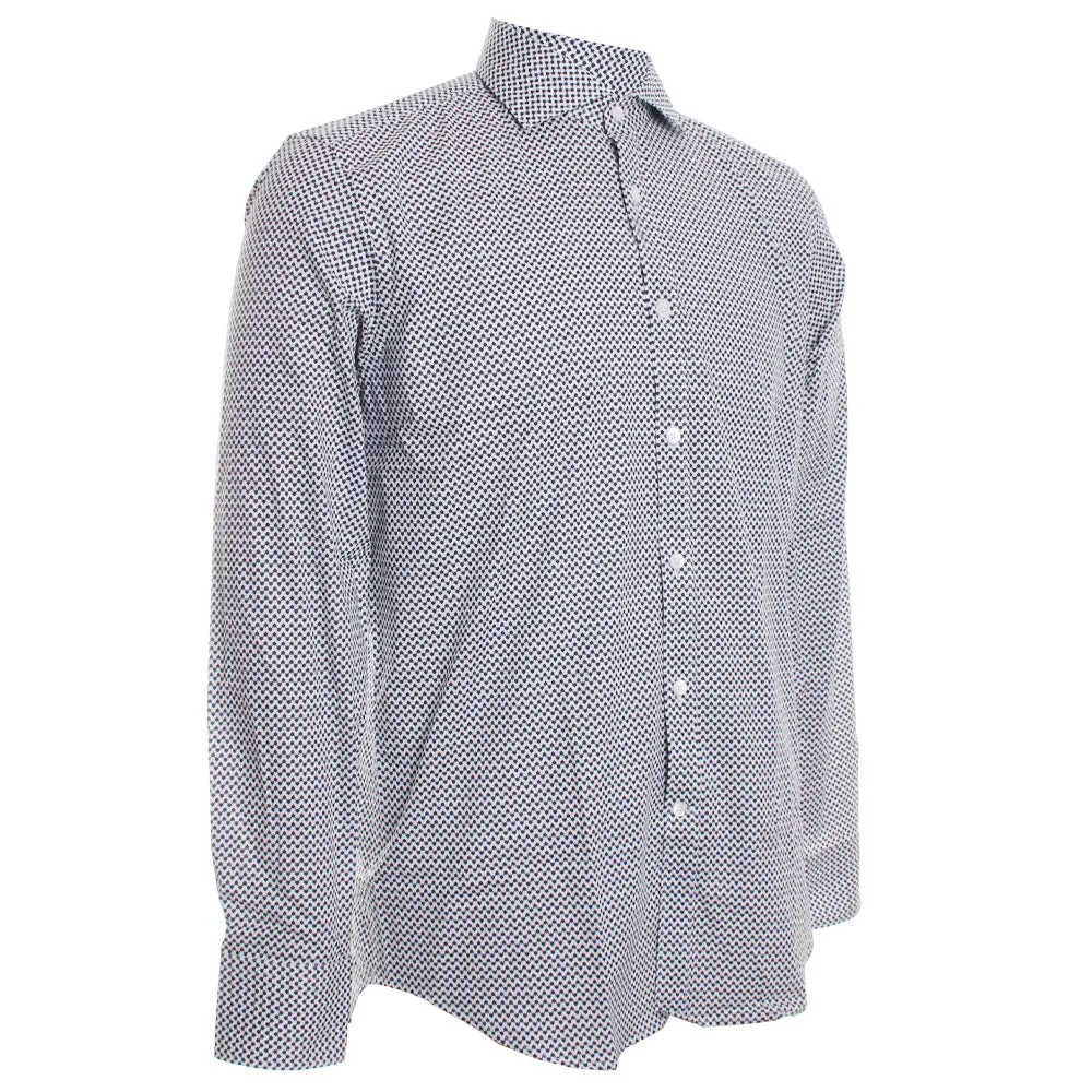 Geometric Pattern Sport Shirt