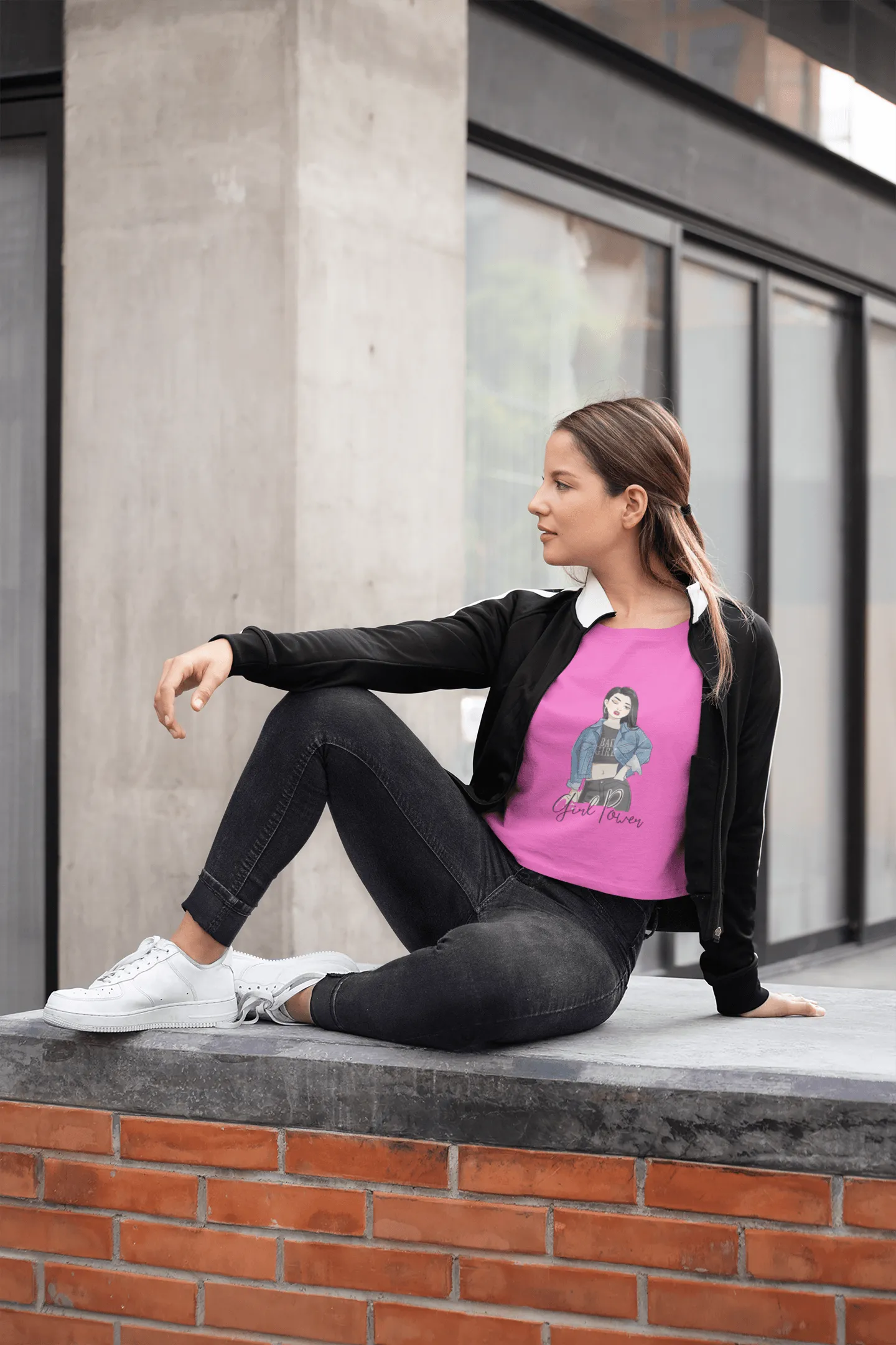 Girl Empowerment Cropped Tee