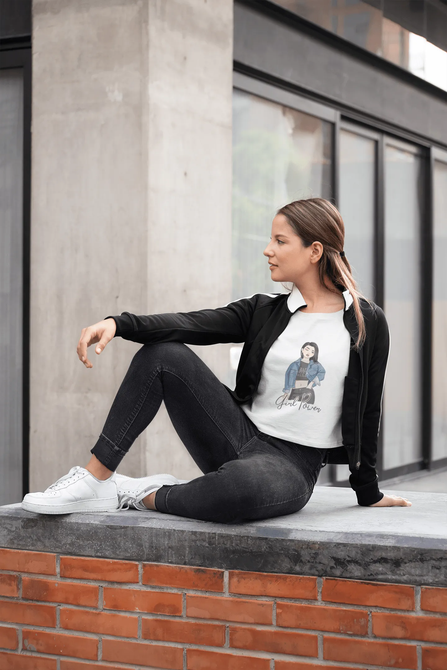 Girl Empowerment Cropped Tee