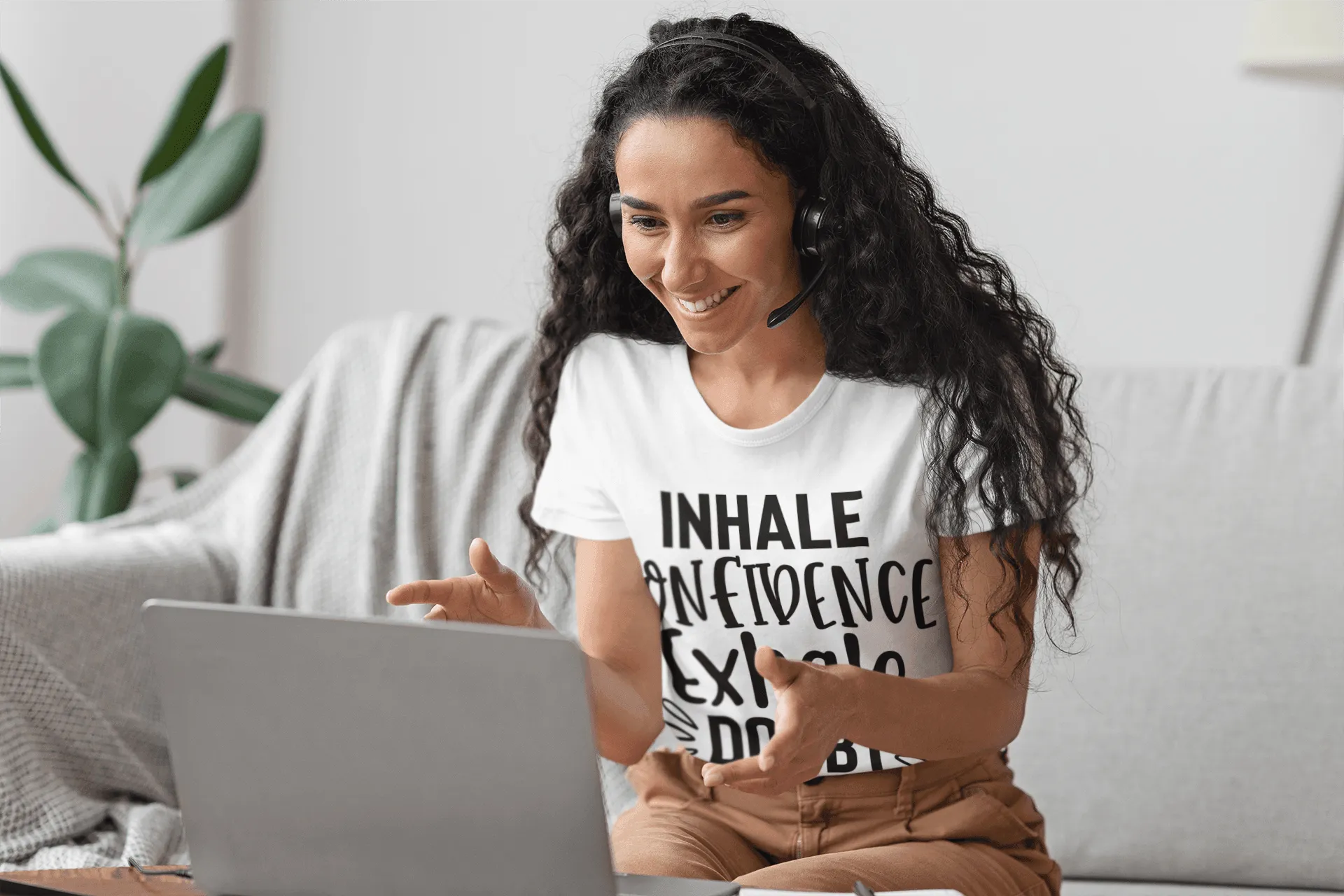 Inhale Confidence Exhale Doubt T-shirt