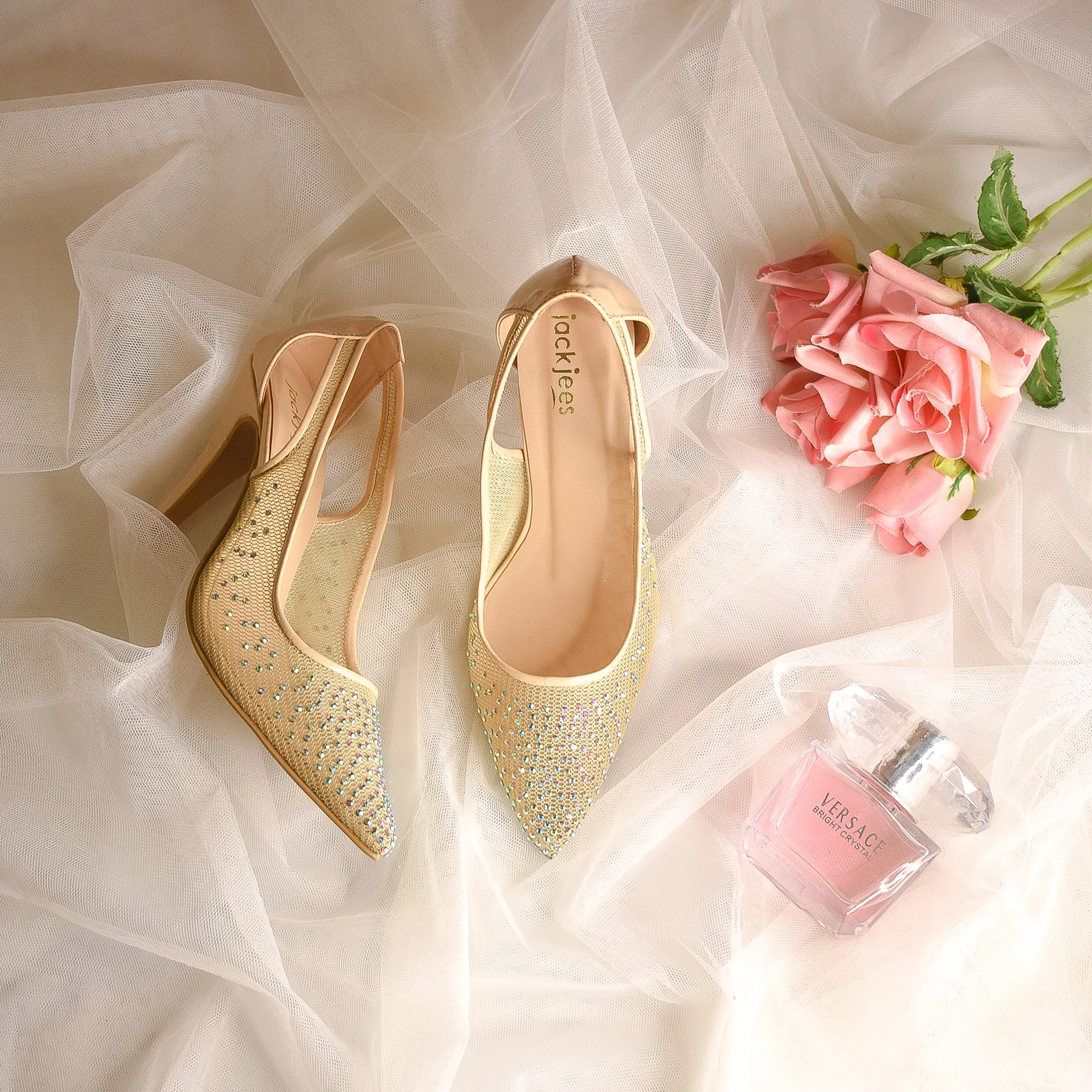 Jack Jees-Heaven Heels-Beige