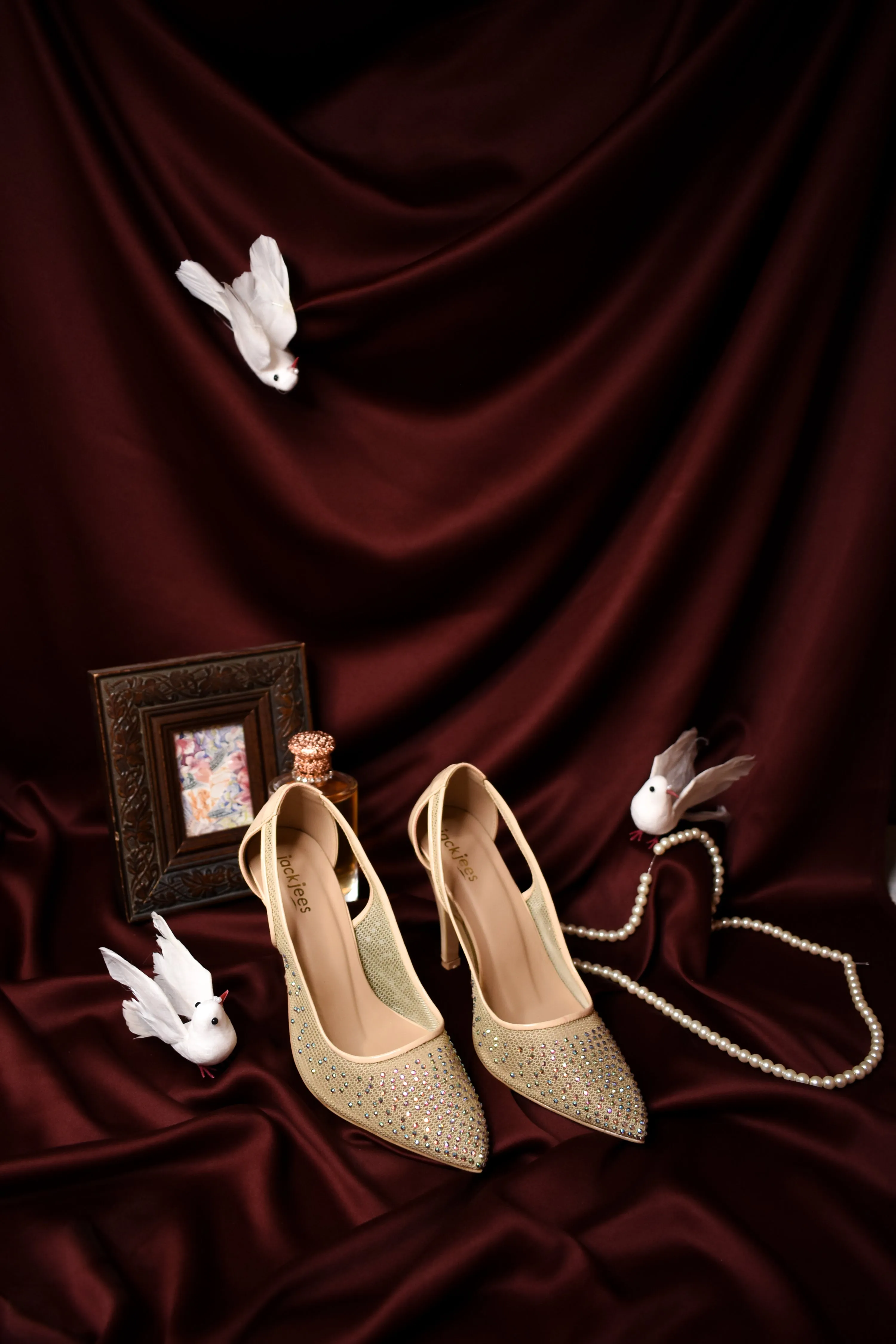 Jack Jees-Heaven Heels-Beige