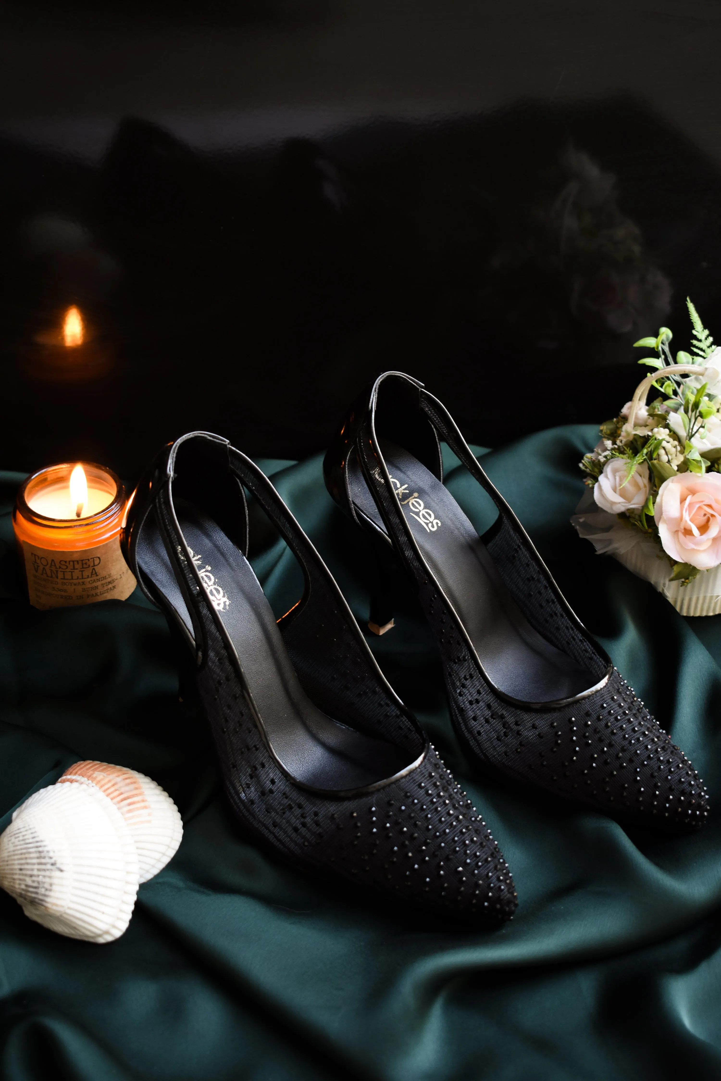 Jack Jees-Heaven Heels-Black