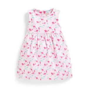 Jojo Maman Bebe Girls' Flamingo Summer Dress