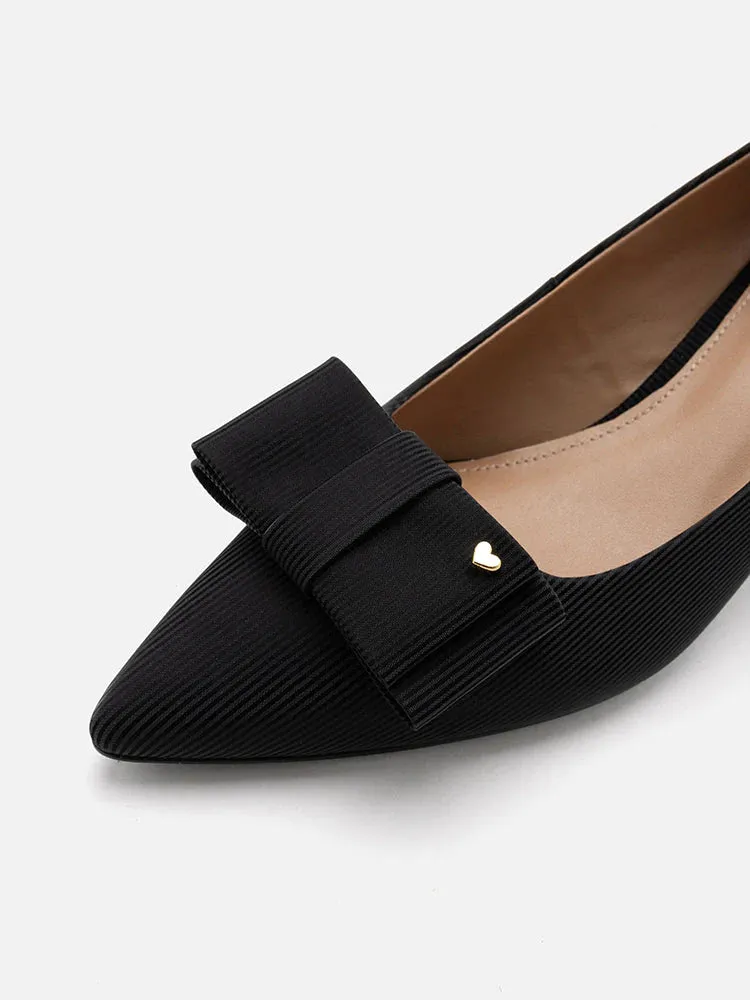 Jream Twin Bow Heels