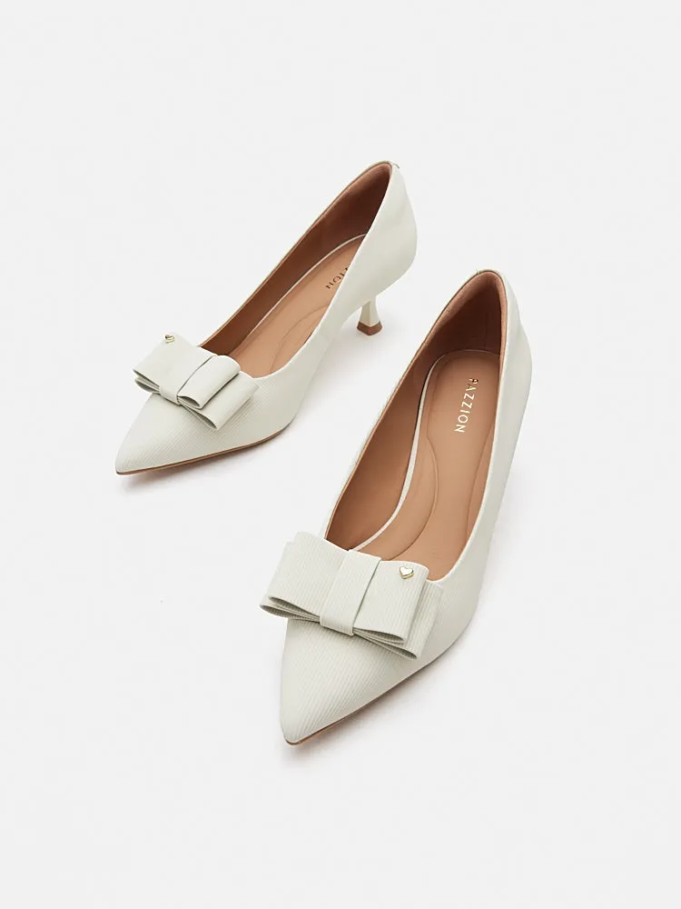 Jream Twin Bow Heels