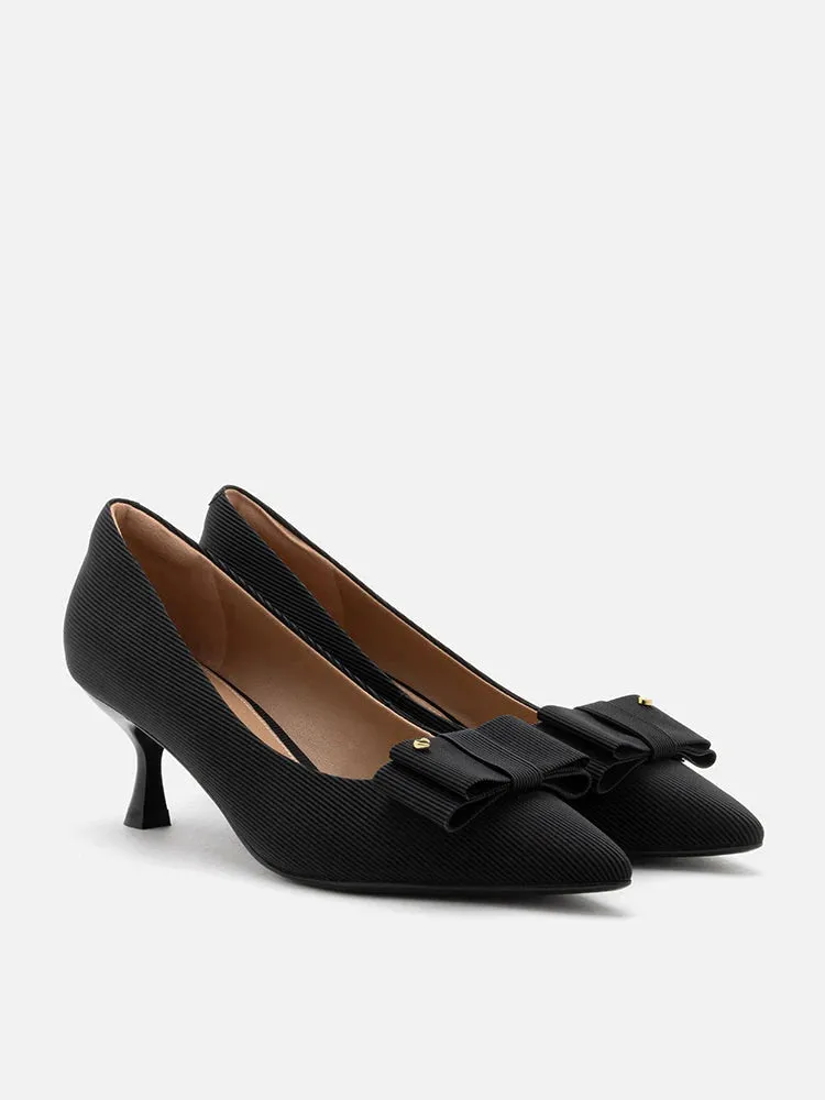 Jream Twin Bow Heels