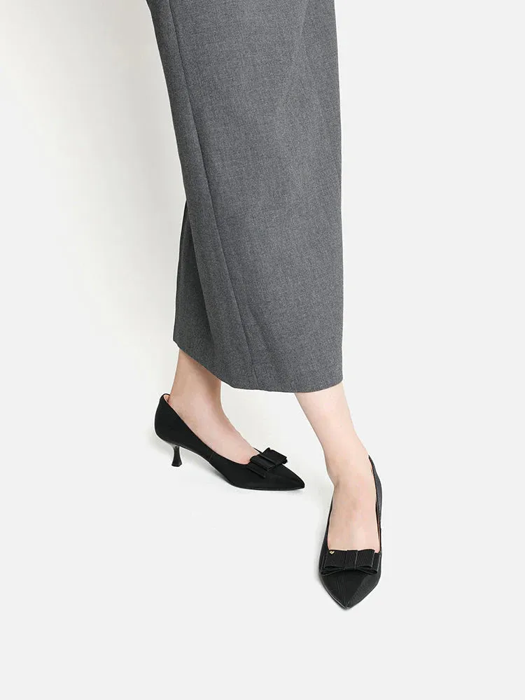 Jream Twin Bow Heels