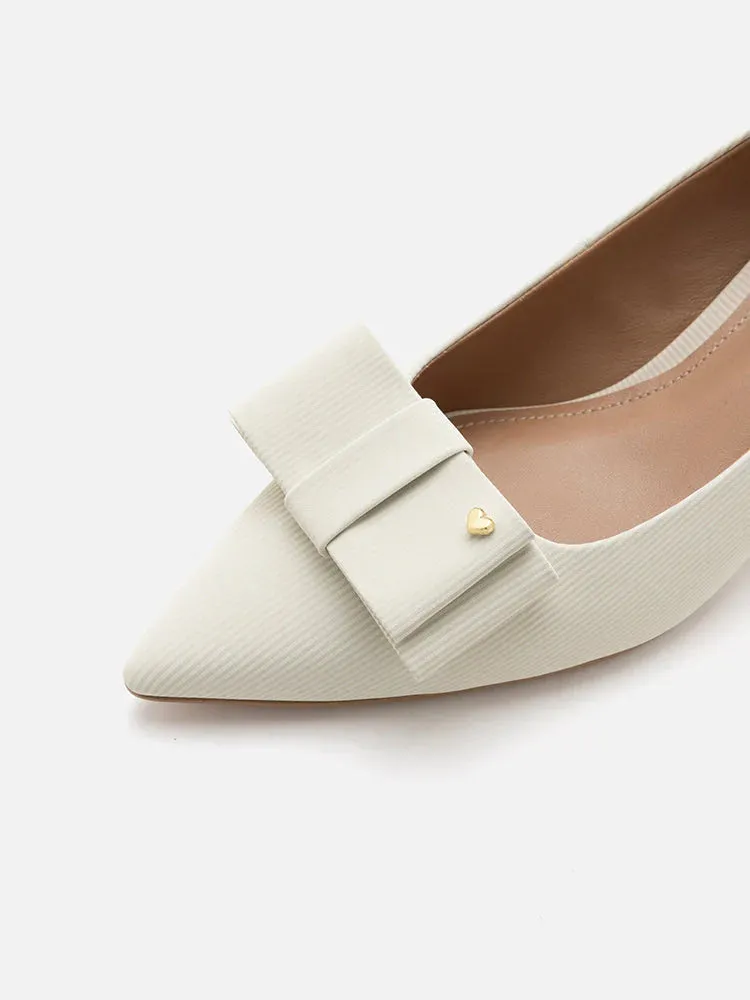 Jream Twin Bow Heels