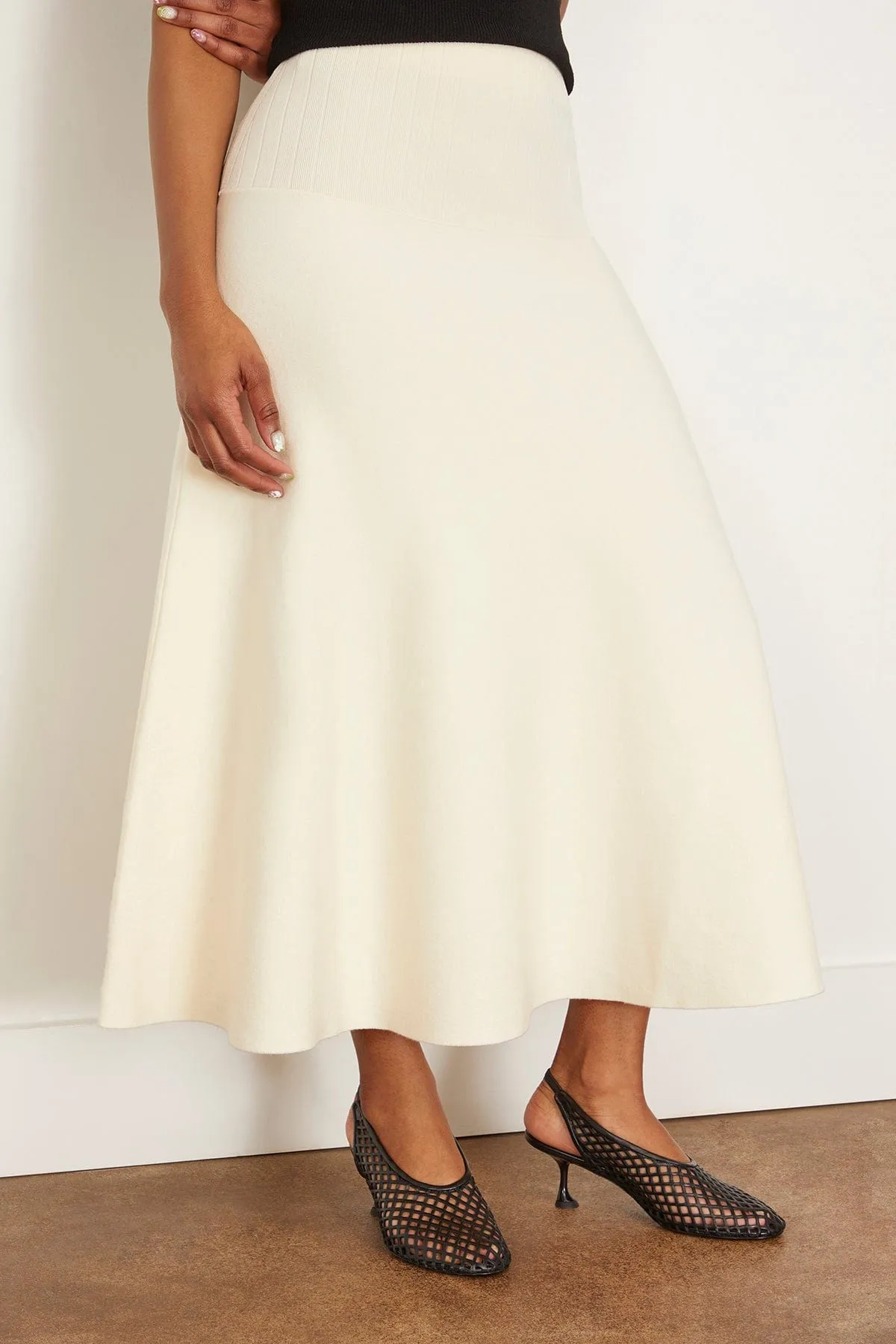 Katalina Skirt in Alabaster