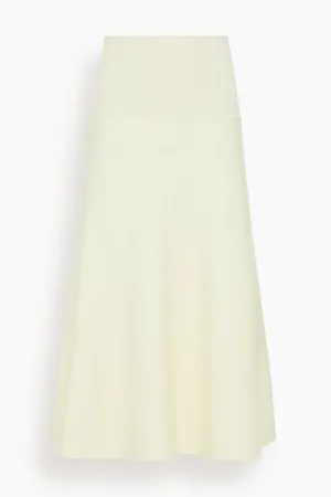 Katalina Skirt in Alabaster