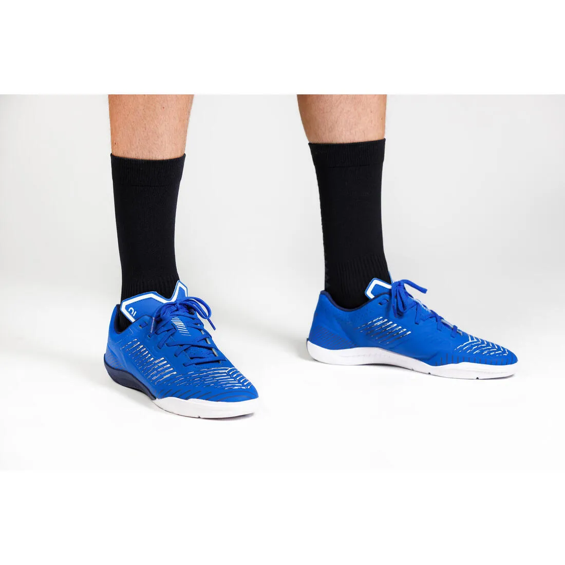 Kipsta Ginka 500 Adult Futsal Trainers - Electric Blue