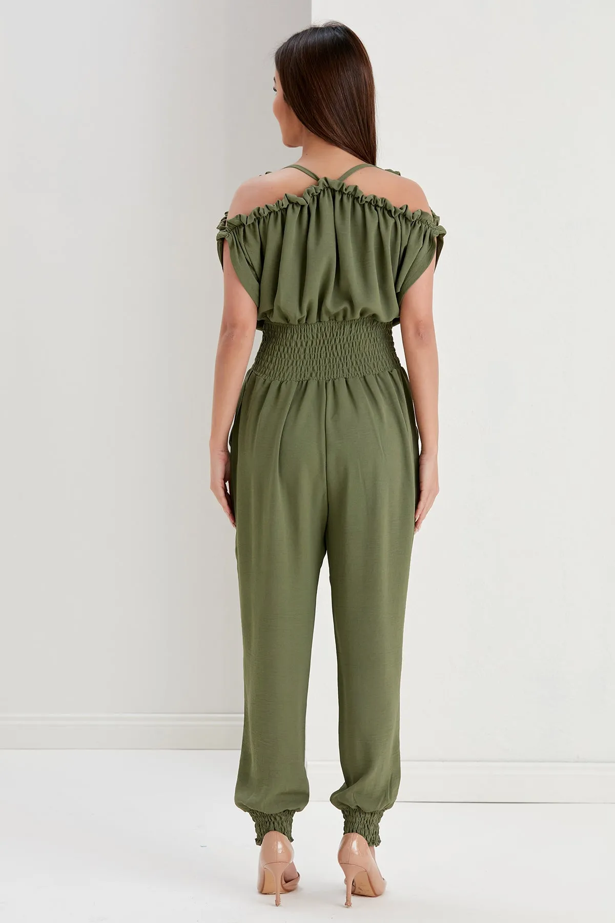 Lila Jumpsuit in Khaki