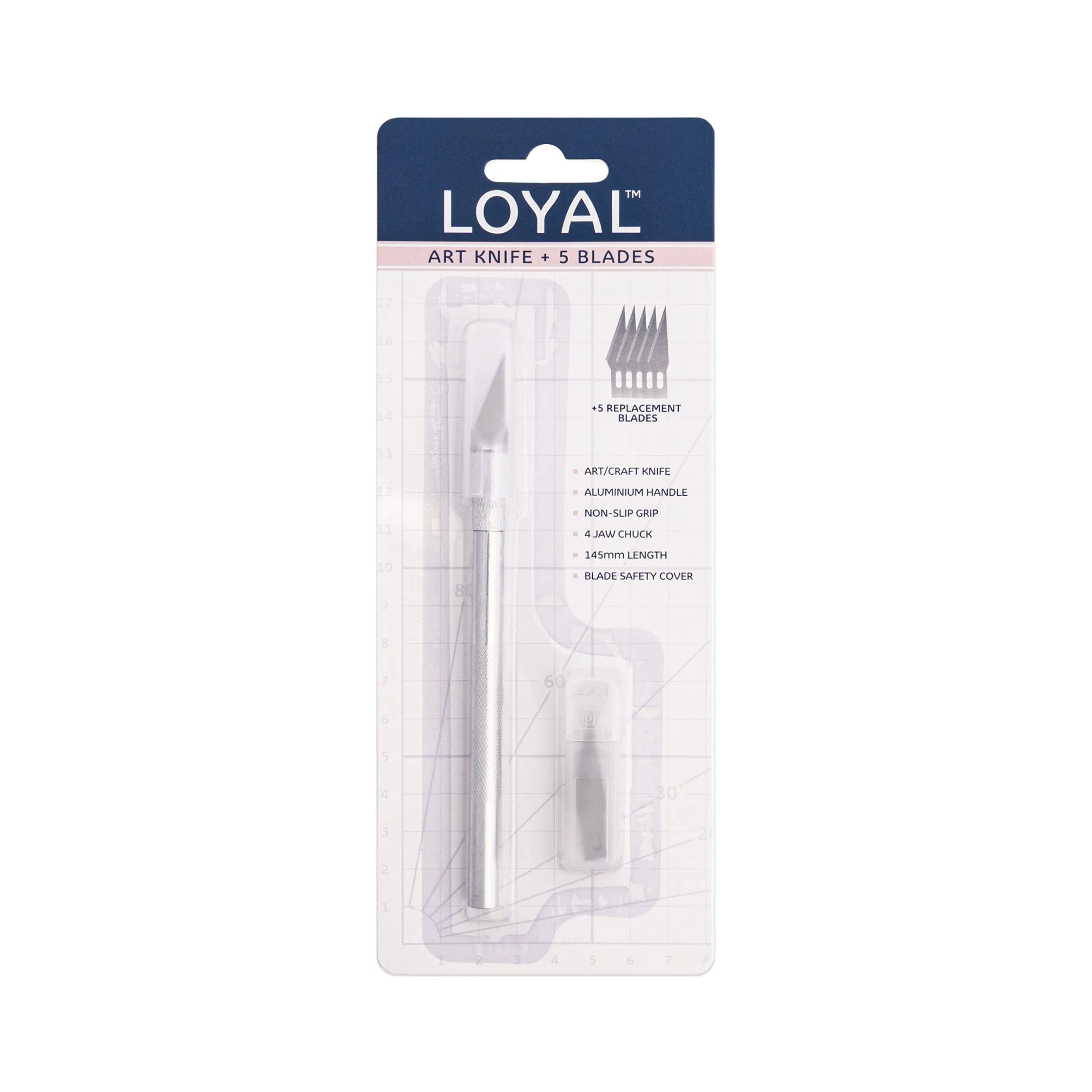 Loyal Art Craft Knife   5 Blades