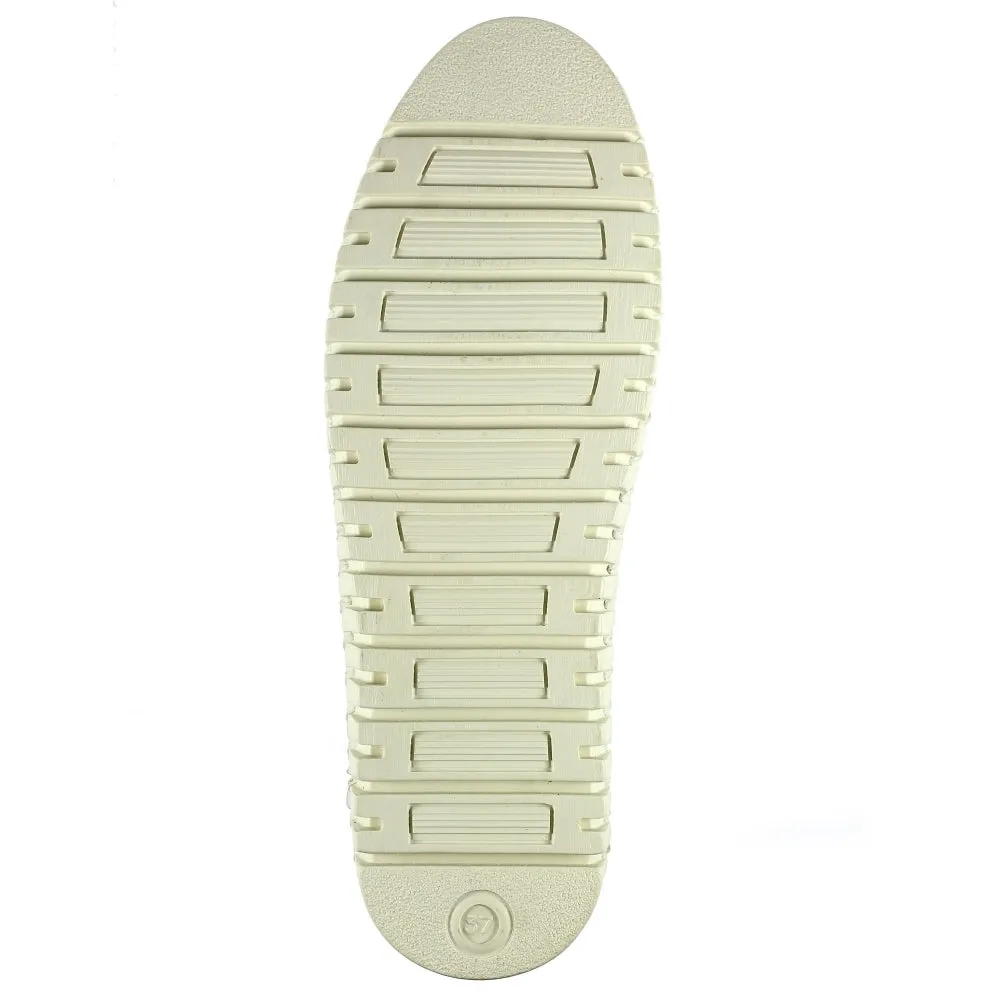 Lunar Flamborough Lea White Leather Shoe