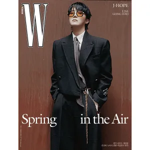 [Magazine] [25-02-26] W 2025 Vol.3 B Type (Cover : BTS : j-hope / Content : LISA 16p, BTS : j-hope 16p, Gong Yoo 16p)